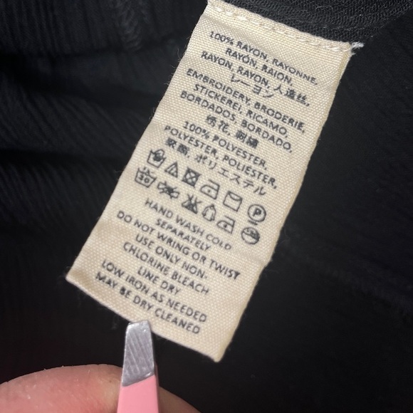 Free People XS Embroidered Boho Sleeveless Floral Blouse​​​ - Picture 13 of 13